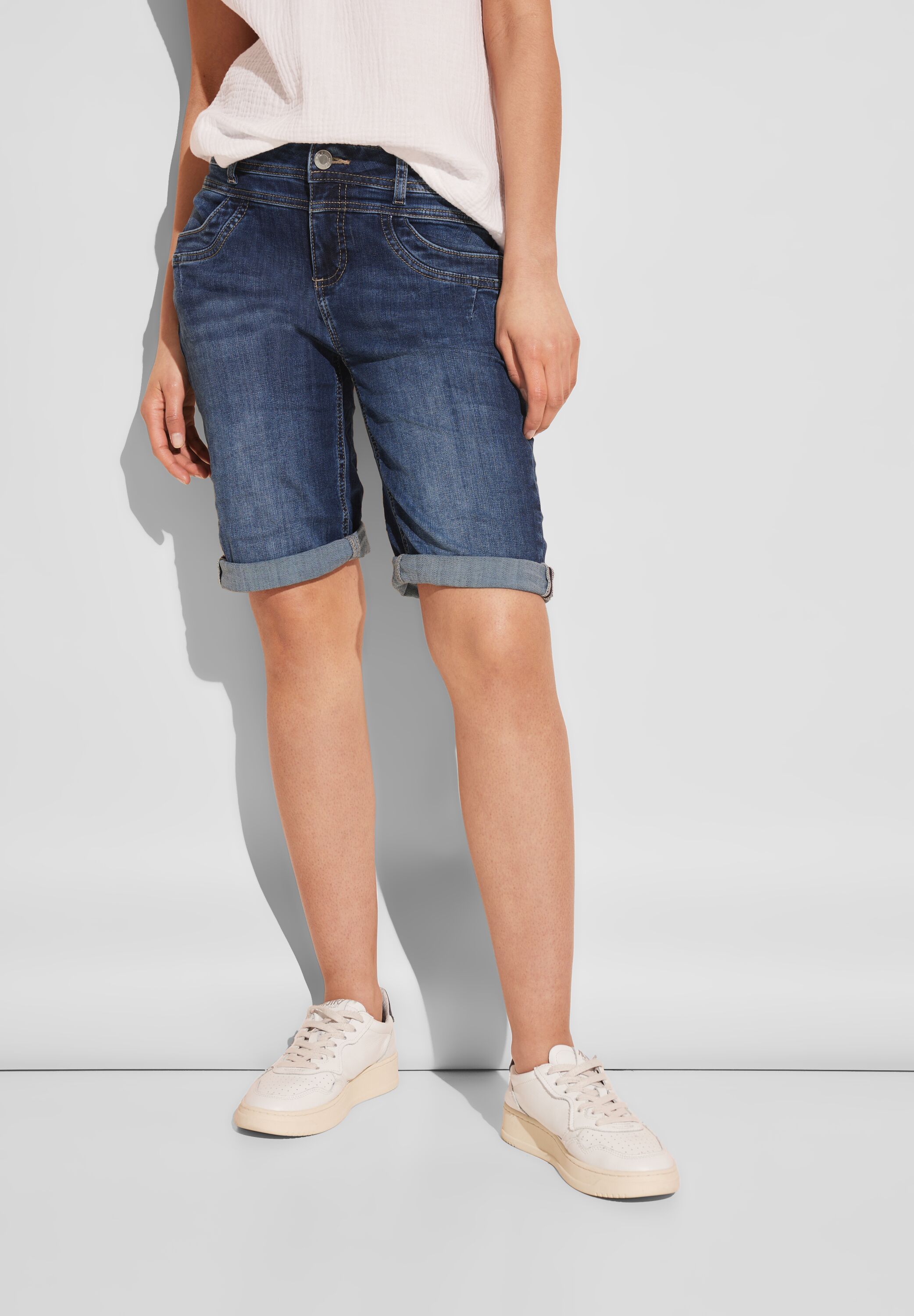 Street One Casual Fit Jeans Shorts
